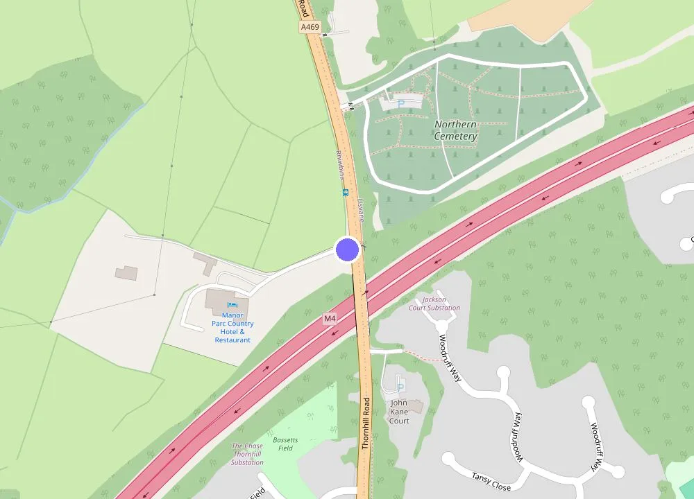 Map: Manor Parc Hotel